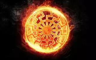 Кому подходит оберег Черное солнце