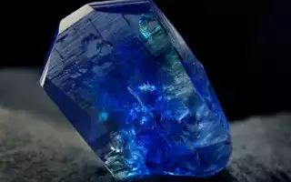 Свойства и характеристики камня Танзанит