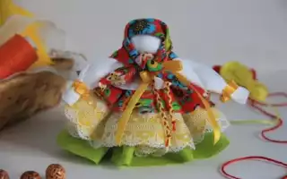 Валдайский оберег кукла Колокольчик