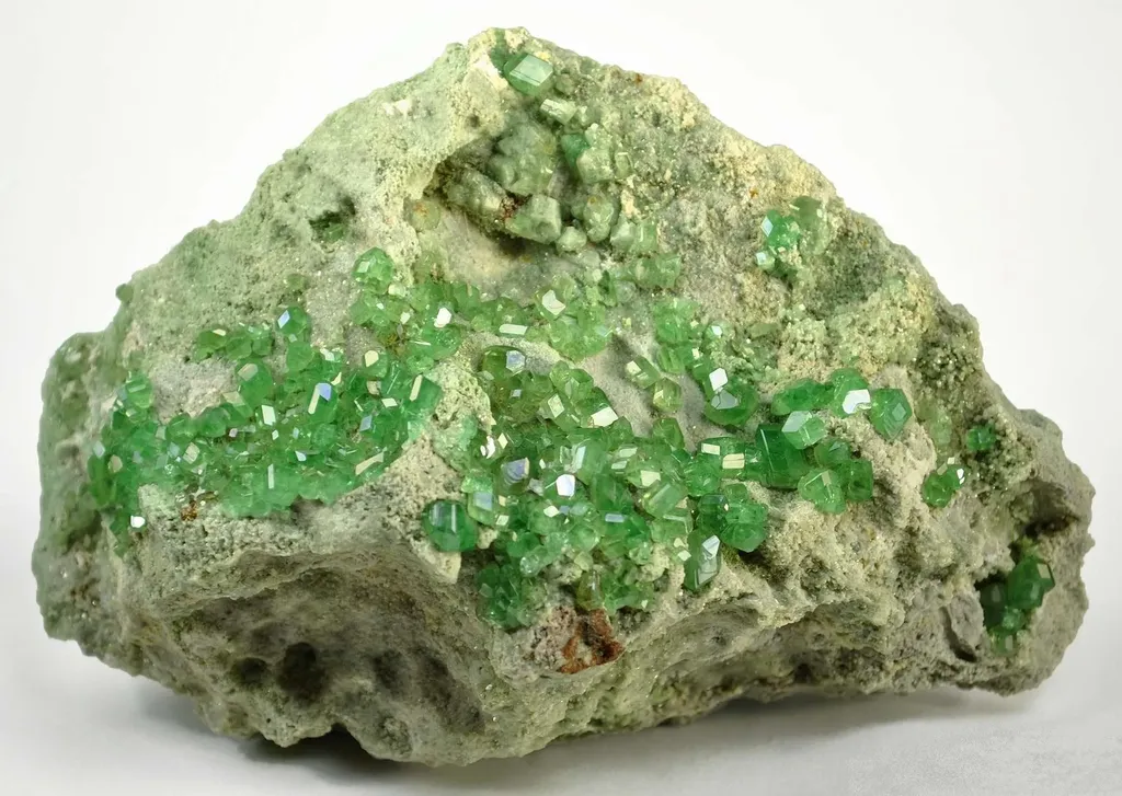 Демантоид добыча