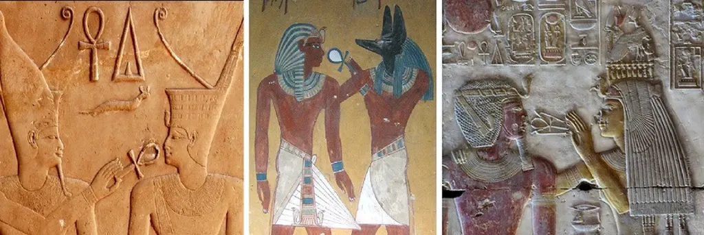 Процесс передачи дыхания при помощи Анкха