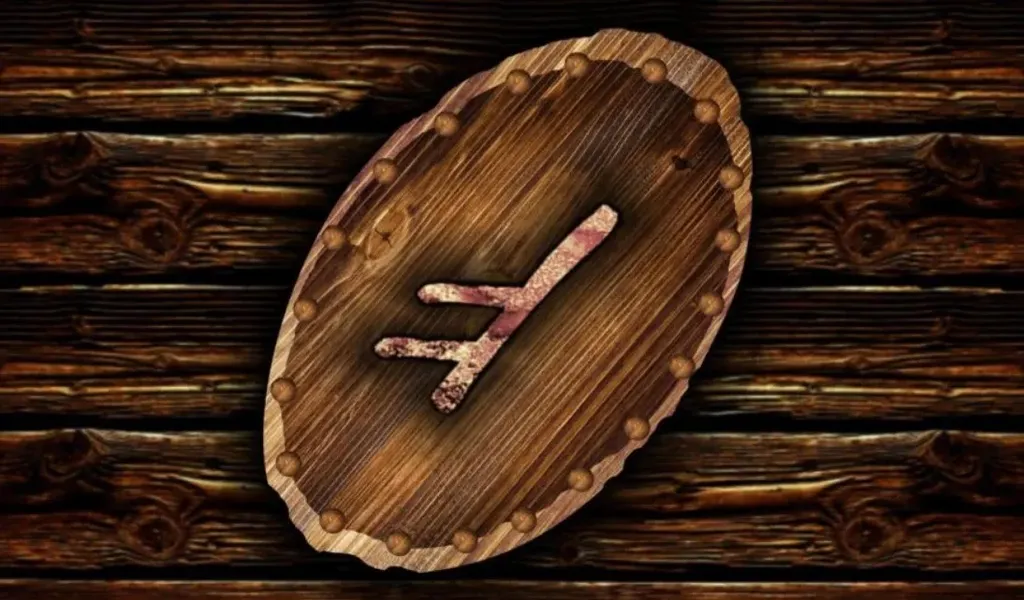 Руна Феху перевернутая