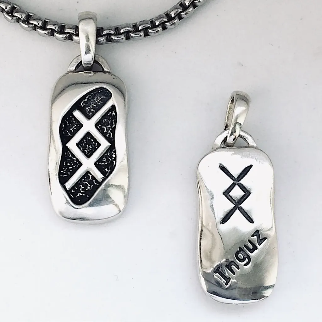 Амулет с руной Ингуз