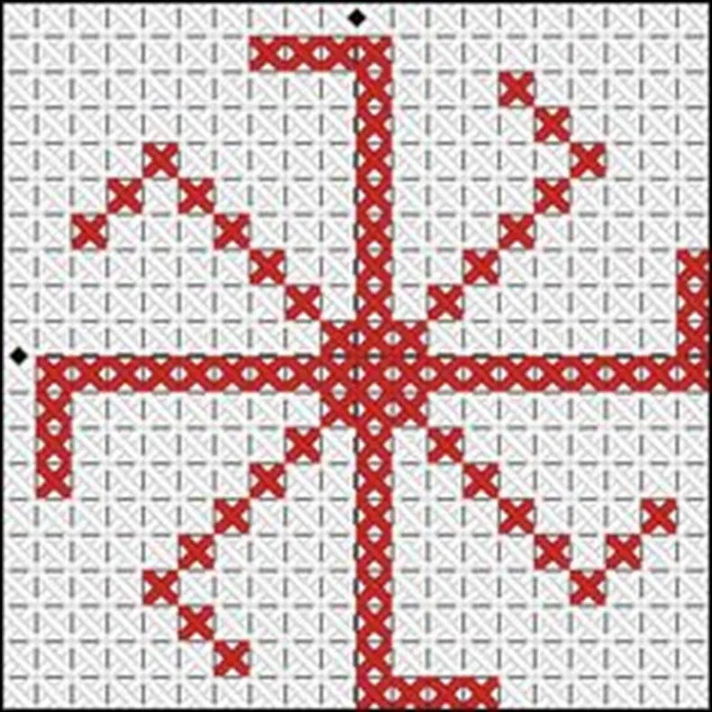 схема для вышивки крестом
