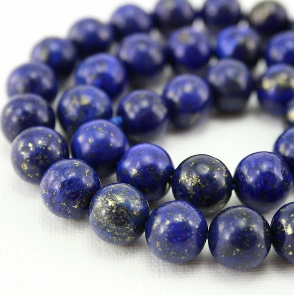 Бусы из лазурита