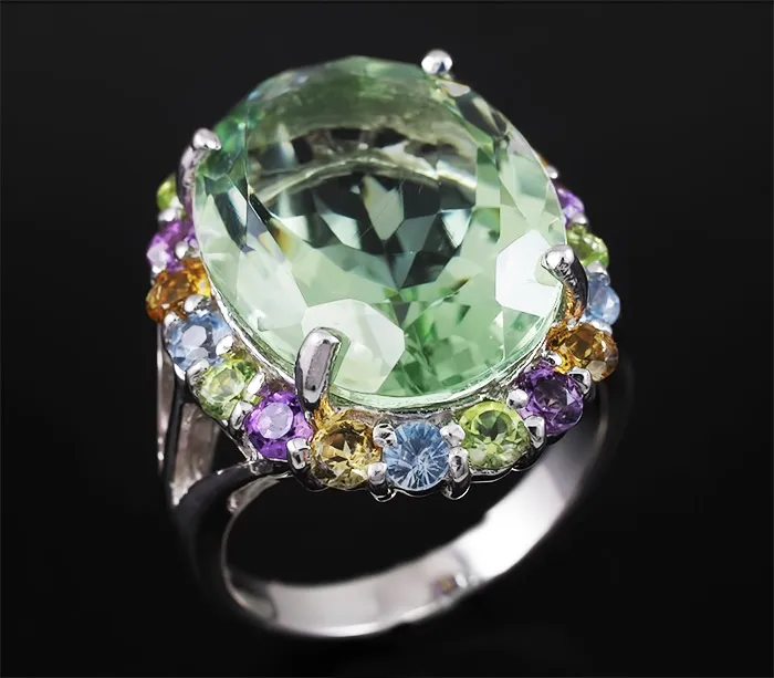 Кольцо из Празиолита