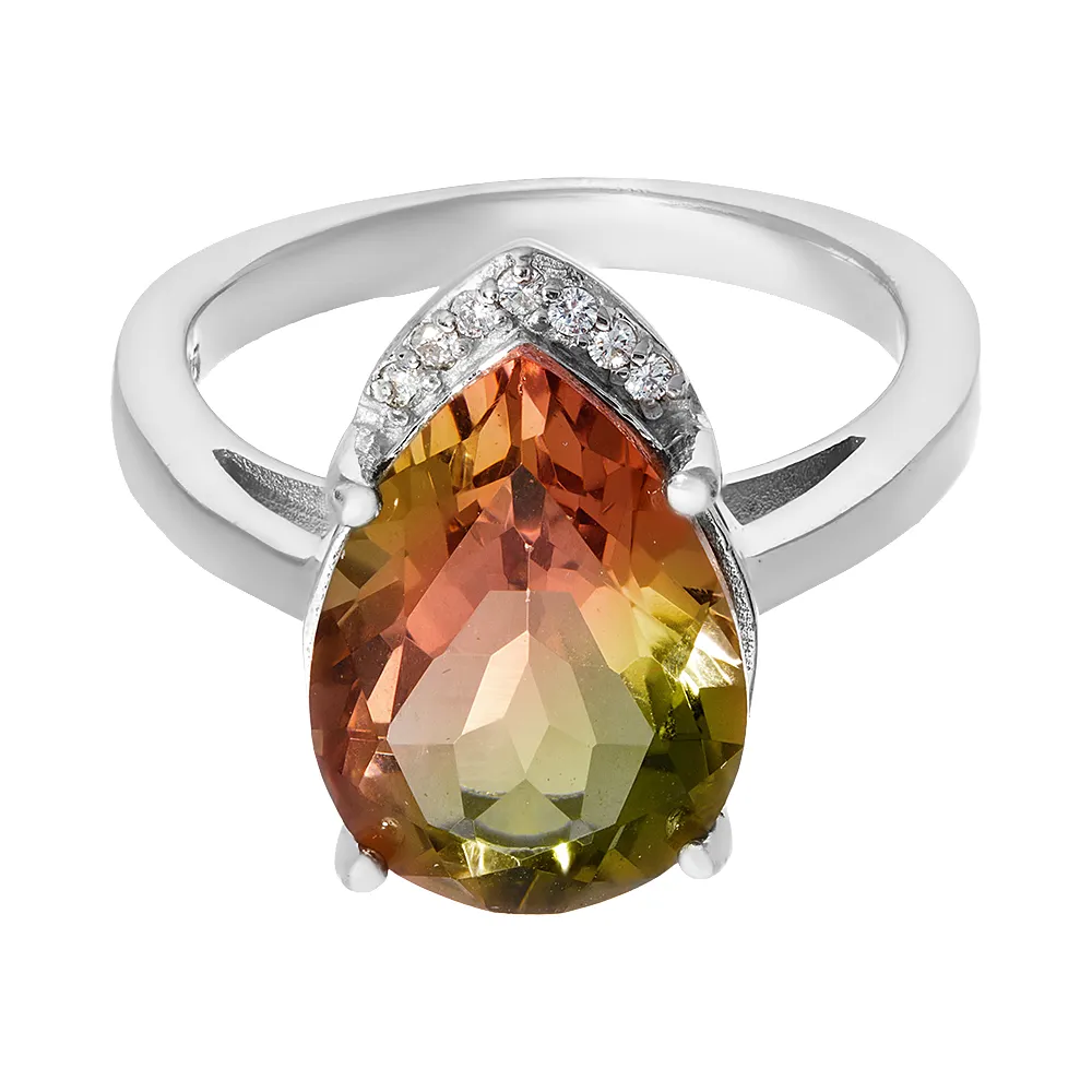 Кольцо с султанитом