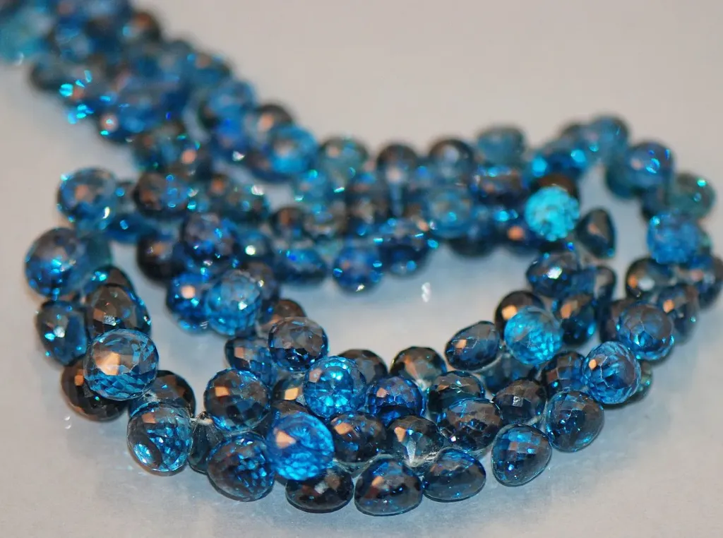 Топаз ожерелье