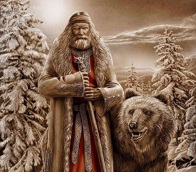 Велес с медведем