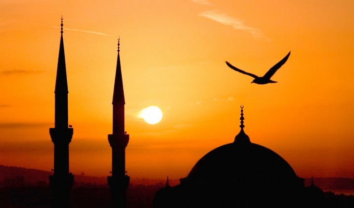 Мечеть на закате
