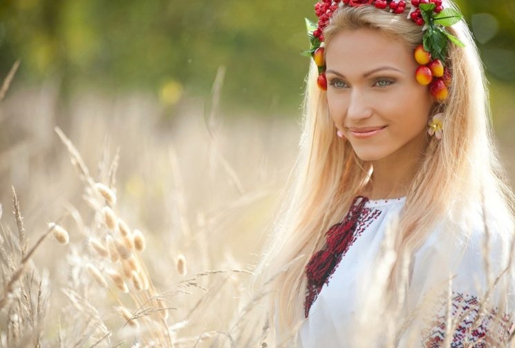 Славянская девушка