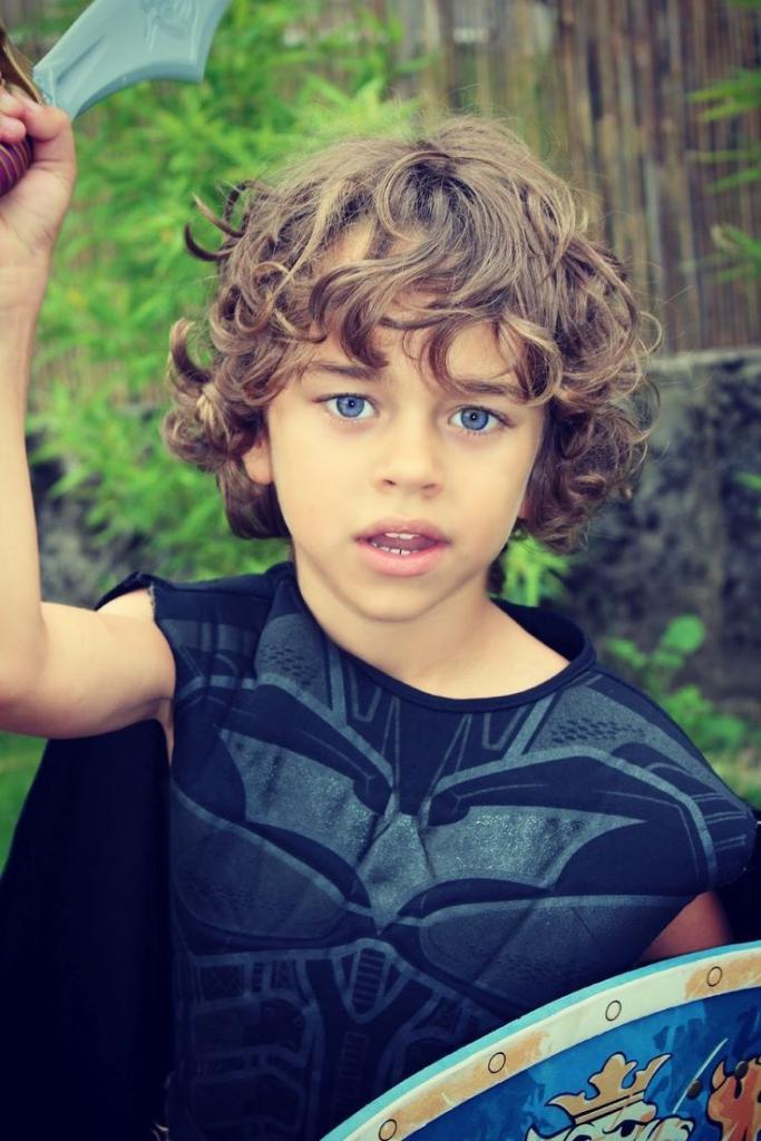 Воинственный парень