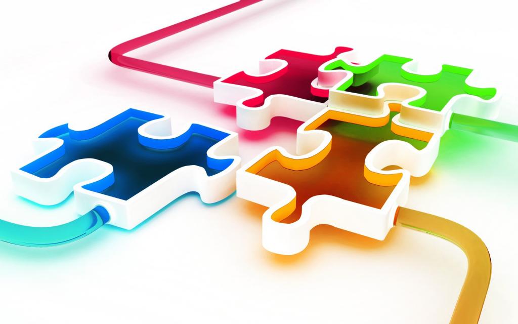 Совместимость деталей мозаики.