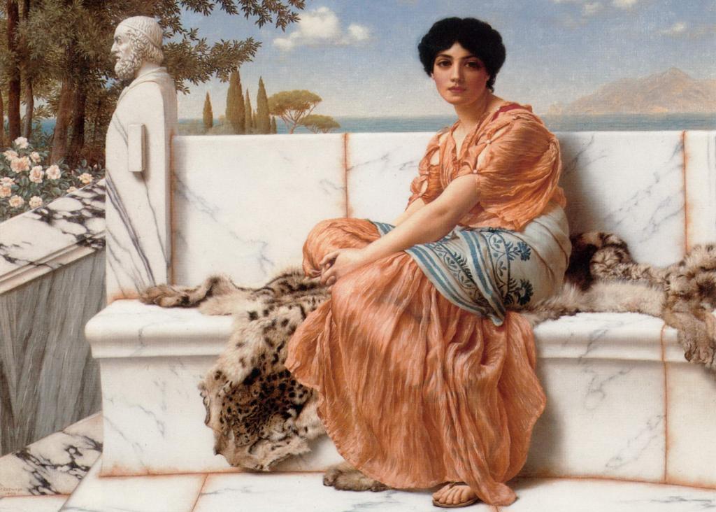 Древнегреческая девушка