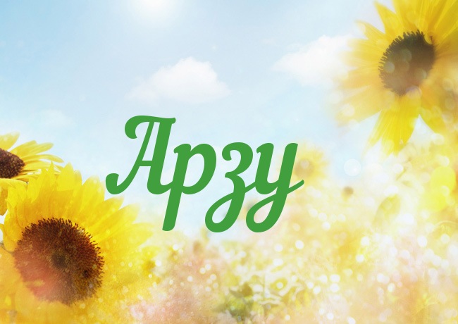 имя Арзу