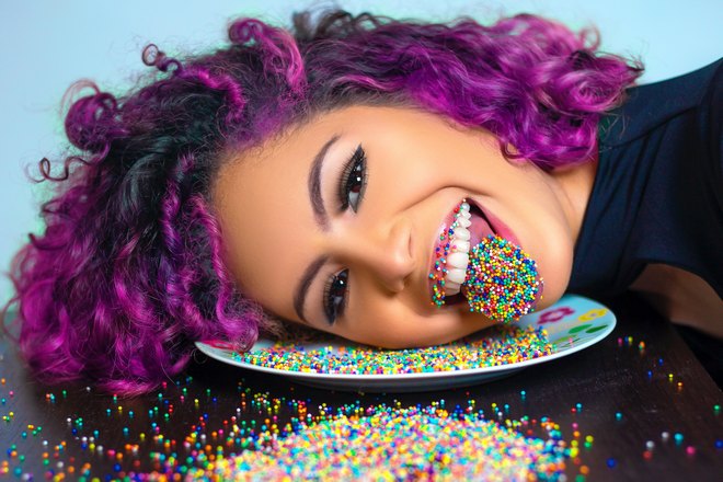 Язык в посыпке