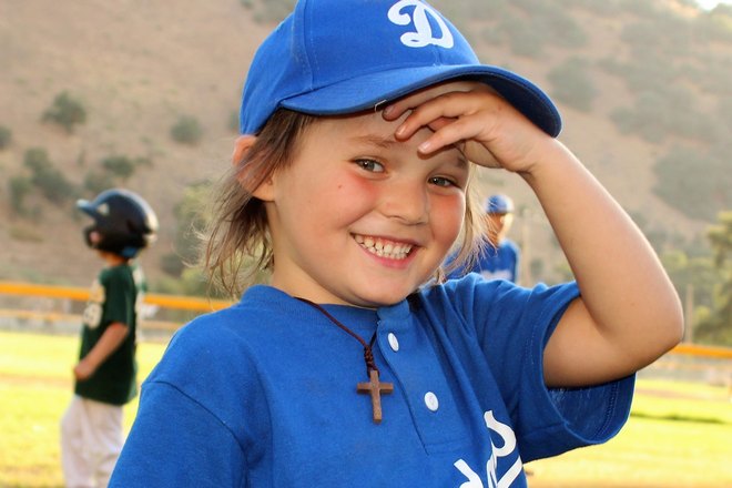 Детский крестик