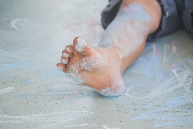 Пятка в мелу