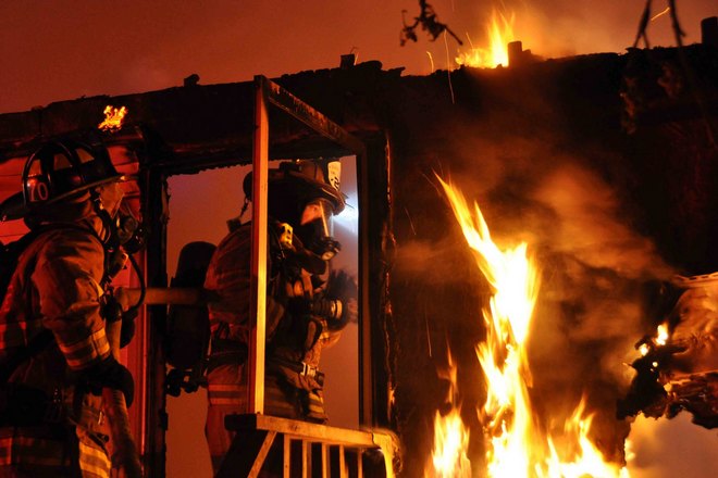 Эпицентр пожара