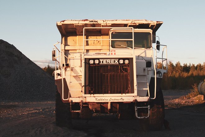 Угнанный грузовик