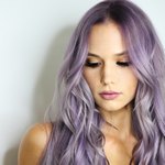 Необычный оттенок волос