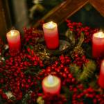 Несколько красных свечей