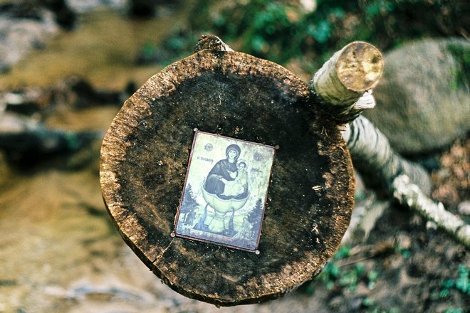 Икона на улице