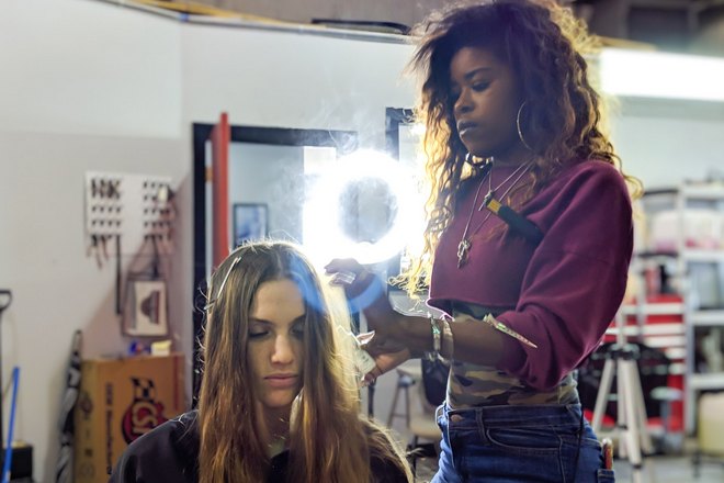 Женская стрижка