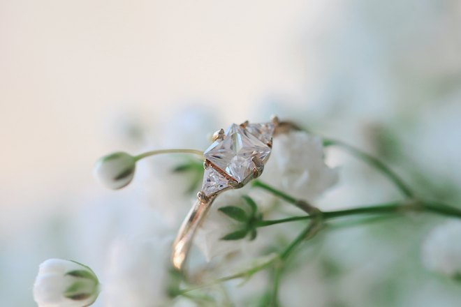 Колечко и цветочек