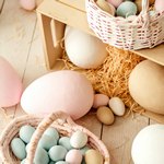 Большие и маленькие пасхальные яйца