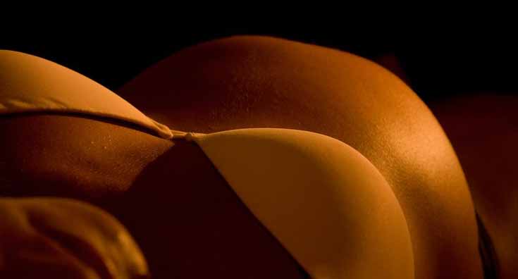 беременная лежит