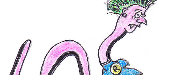 червяк хулиган