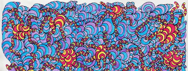 червяки и кишеччник абстракция