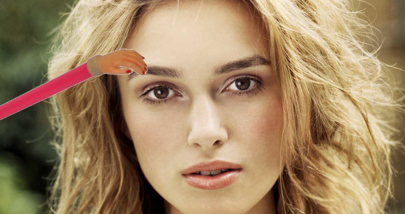 чешется бровь3