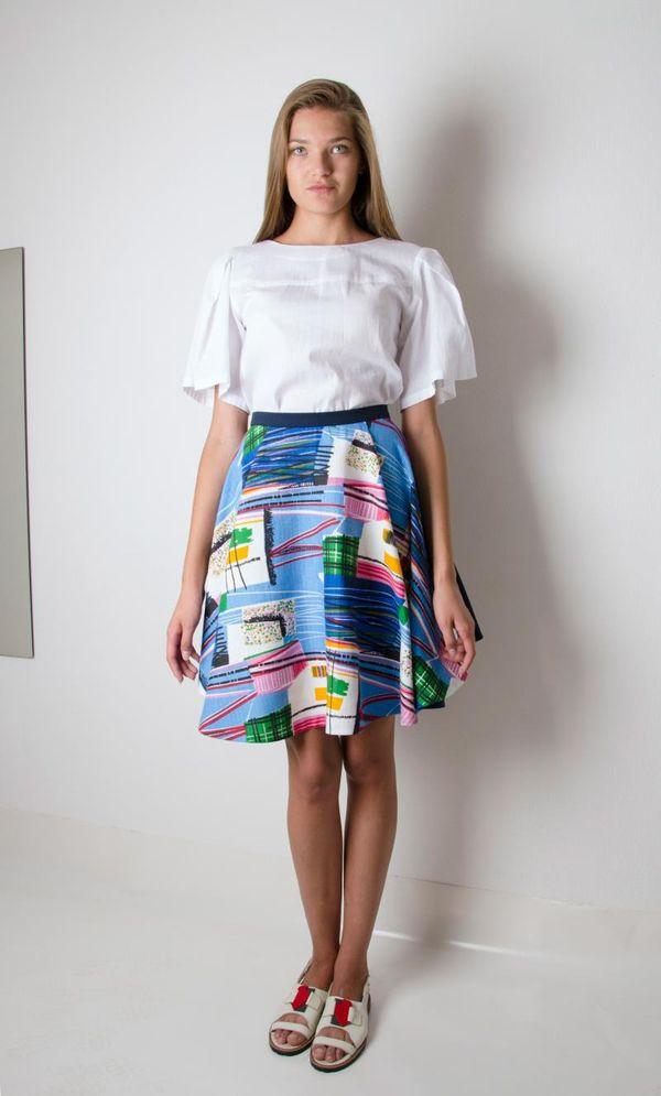 Цветная юбка
