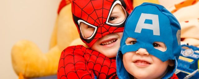 дети супергерои