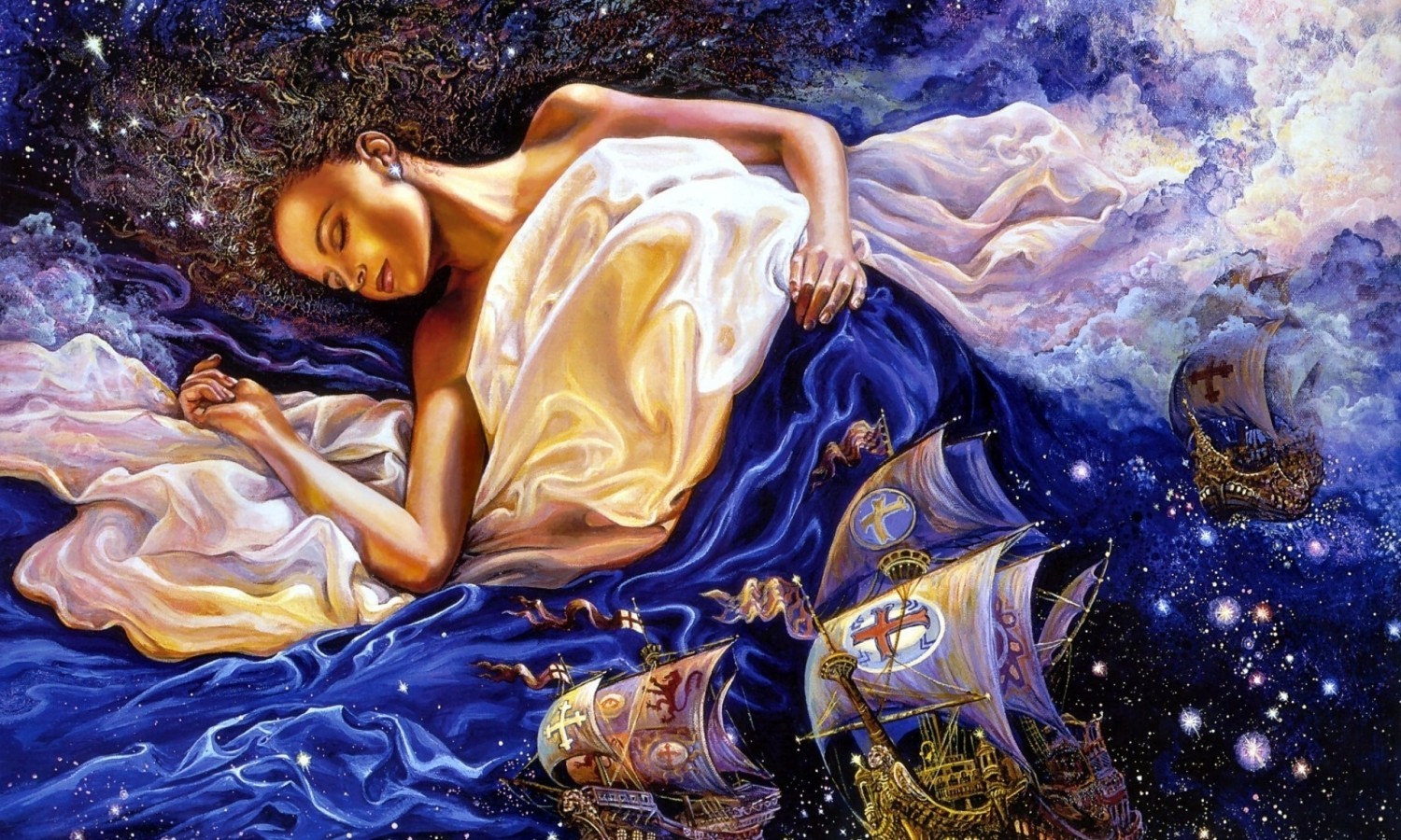 девушка спит