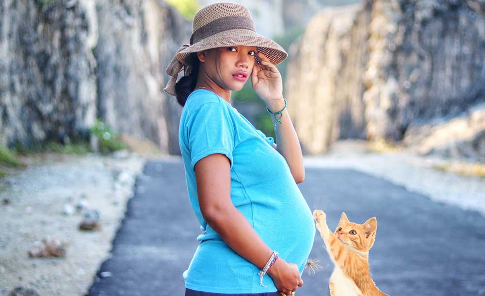 потрогать живот 5