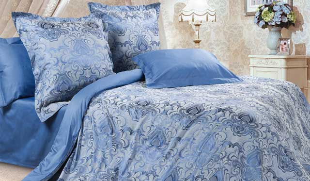 КПБ из жакард-сатина