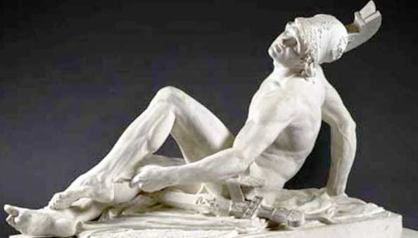 левая пятка