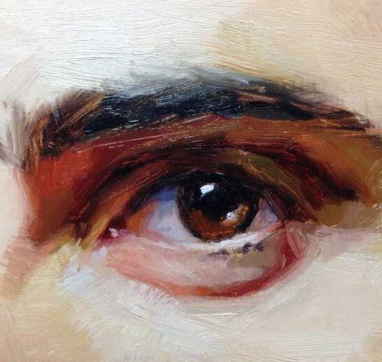 левый глаз10