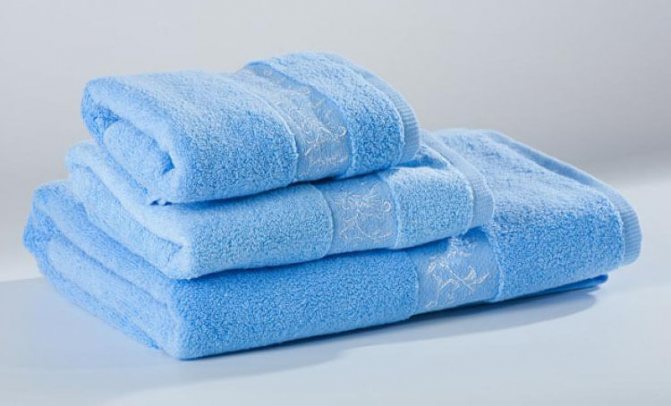 Набор полотенец разных размеров