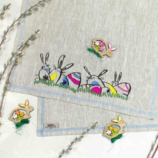 полотенце с вышивкой