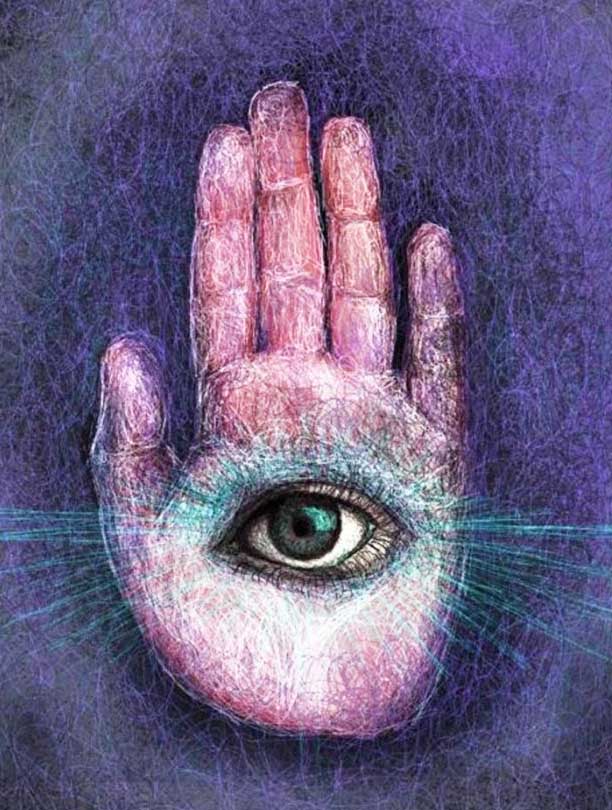 родинка хиромантия 11