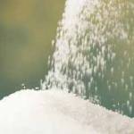 сахар падает