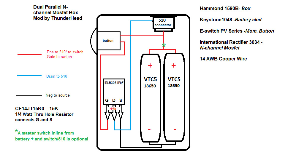 Схема сборки вейпмода