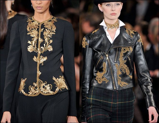 Смешение стилей, коллекции одежды фото