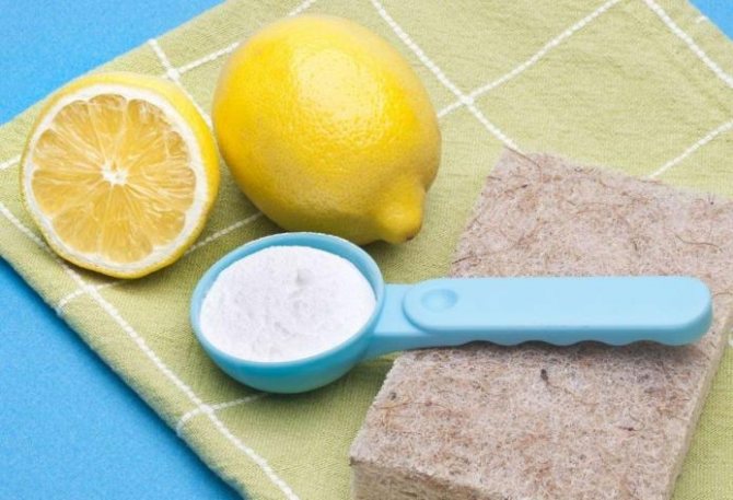 Сода и сок лимона