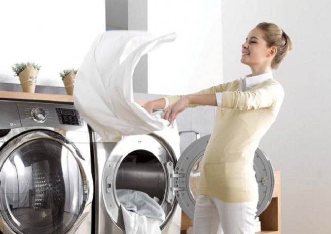 стирка вещей из хлопка