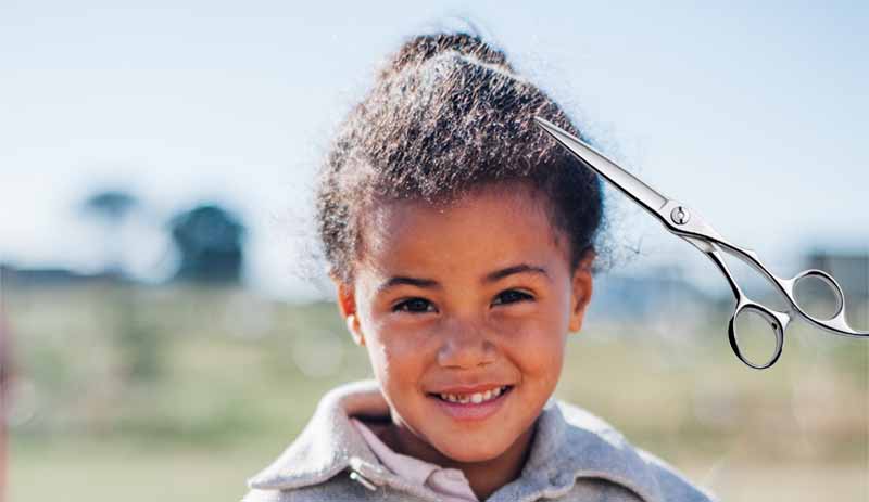 стригут кучеряшку